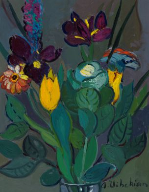 Areg Elibekian, Composition florale