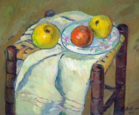 Areg Elibekian, Still life with fruits