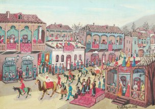Vagarshag Elibekian, Carnaval à Tbilissi